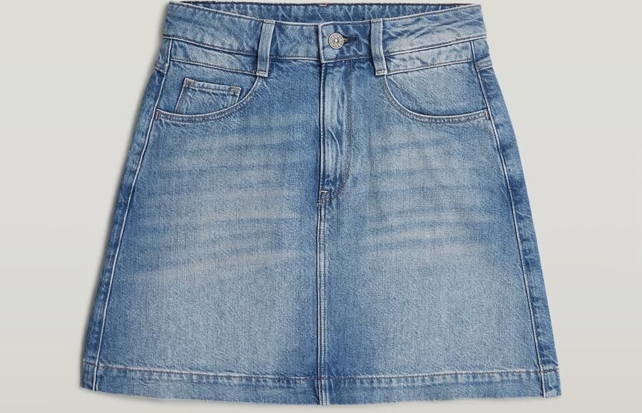 G-Star RAW Radar Rok Midden blauw Dames - Foto 4