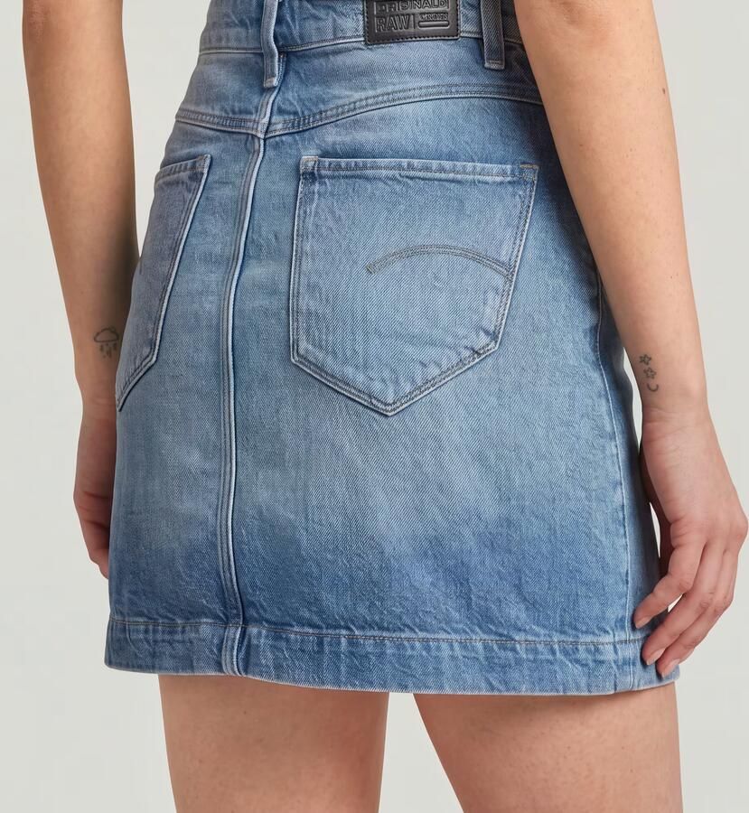 G-Star RAW Radar Rok Midden blauw Dames - Foto 5