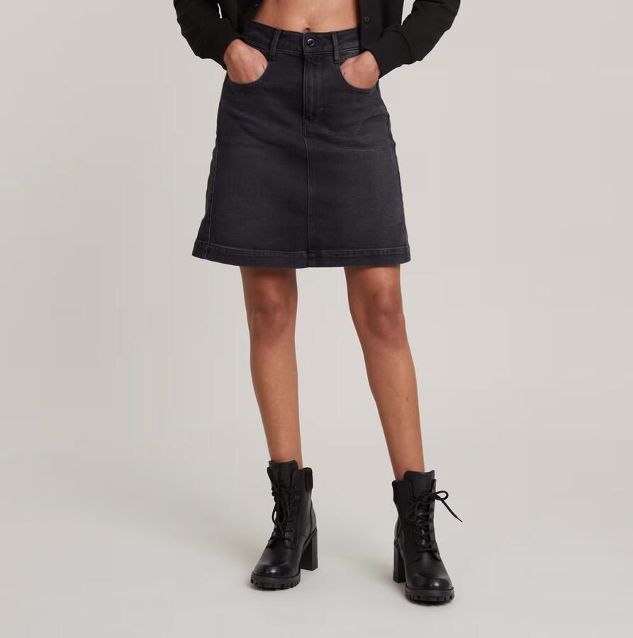 G-Star RAW Radar Rok Zwart Dames - Foto 4