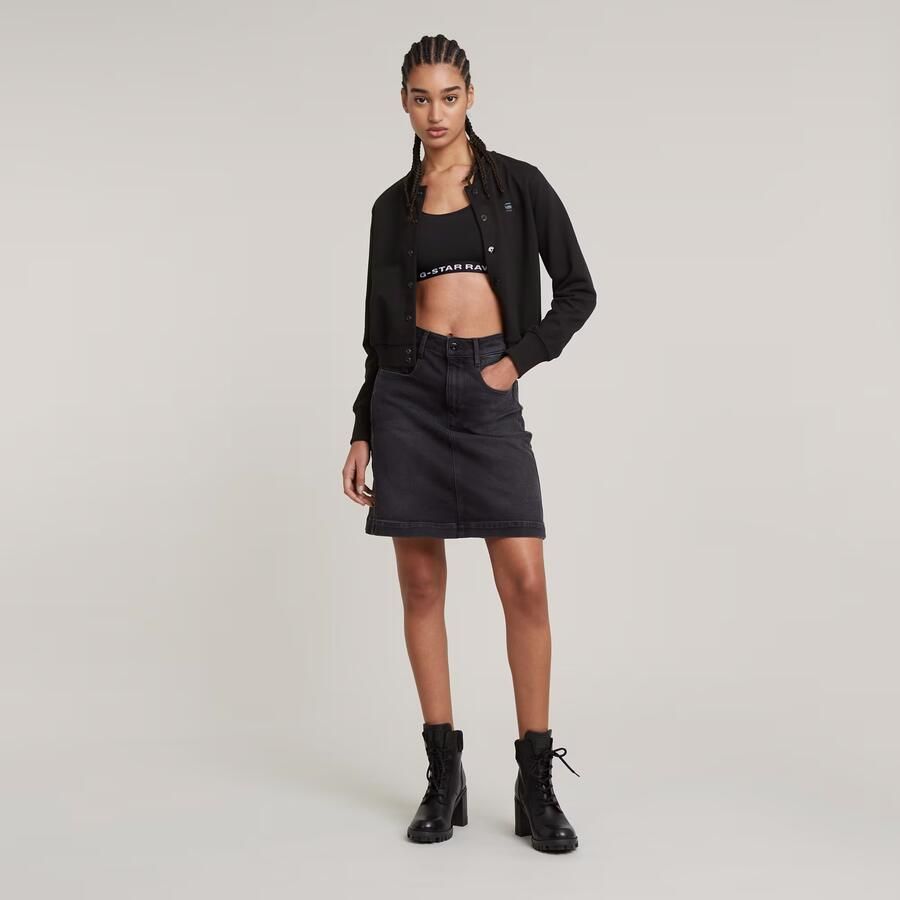 G-Star RAW Radar Rok Zwart Dames - Foto 3