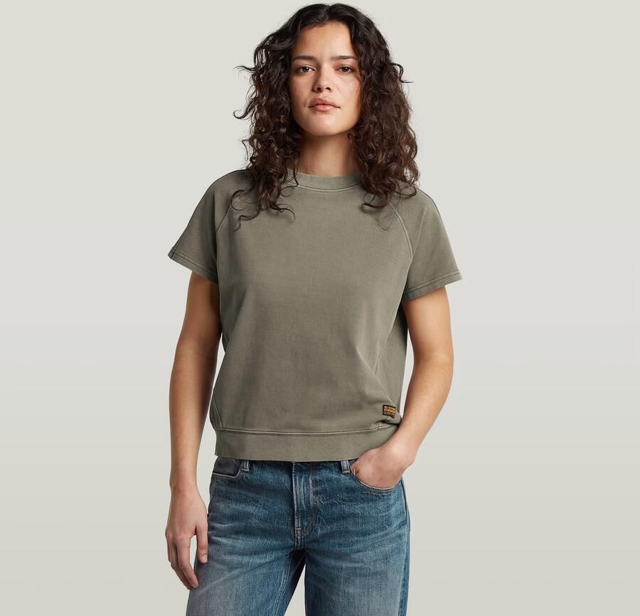 G-Star RAW Raglan T-Shirt Bruin Dames