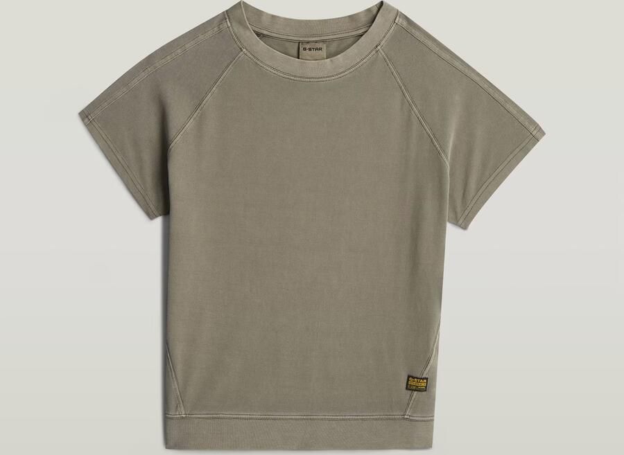 G-Star RAW Raglan T-Shirt Bruin Dames - Foto 6