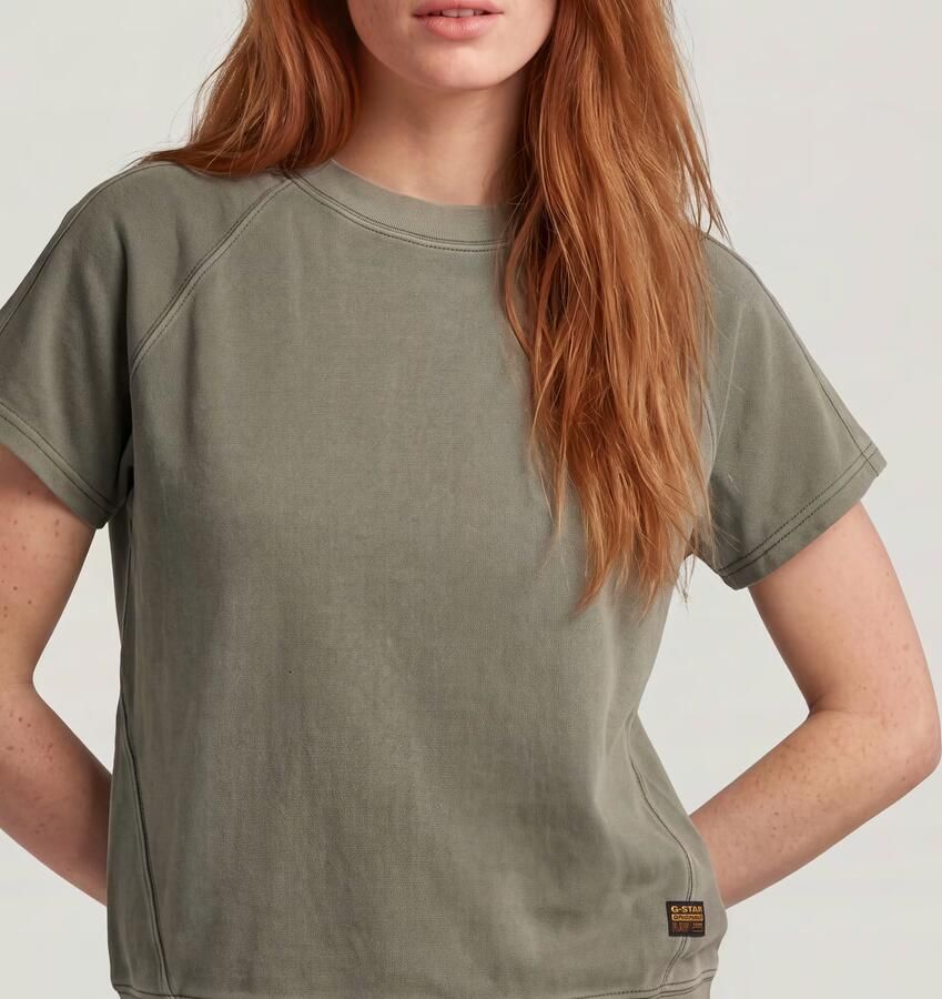 G-Star RAW Raglan T-Shirt Bruin Dames - Foto 3