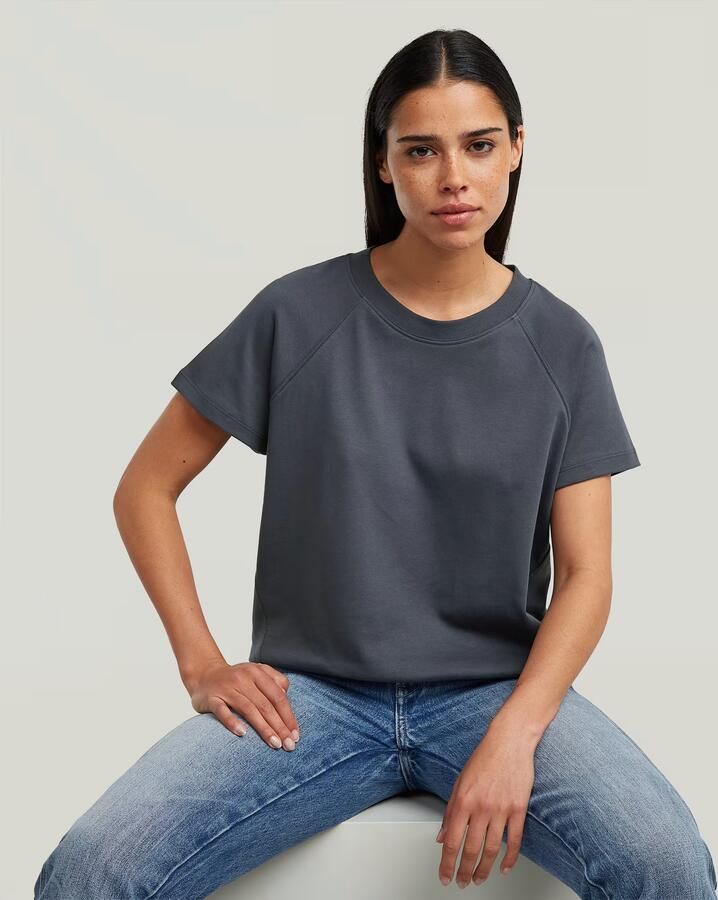 G-Star RAW Raglan T-shirt Donkerblauw Dames - Foto 3