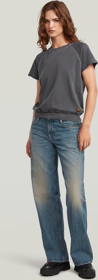 G-Star RAW Raglan T-shirt Grijs Dames - Foto 6