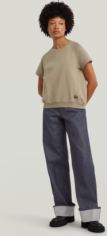 G-Star RAW Raglan T-shirt Groen Dames - Foto 4