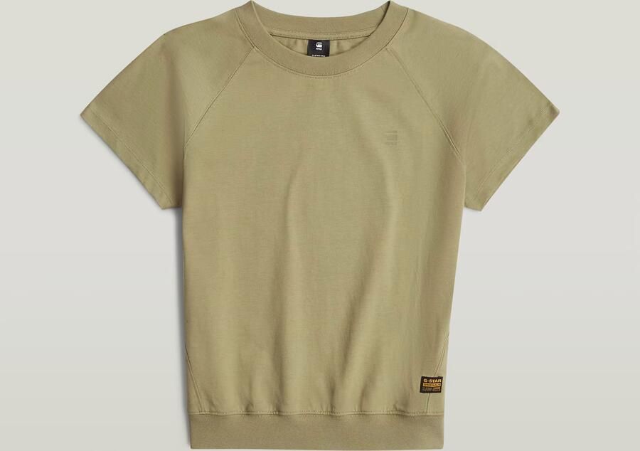 G-Star RAW Raglan T-Shirt Groen Dames - Foto 4