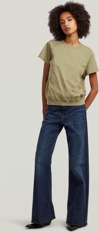 G-Star RAW Raglan T-Shirt Groen Dames - Foto 6
