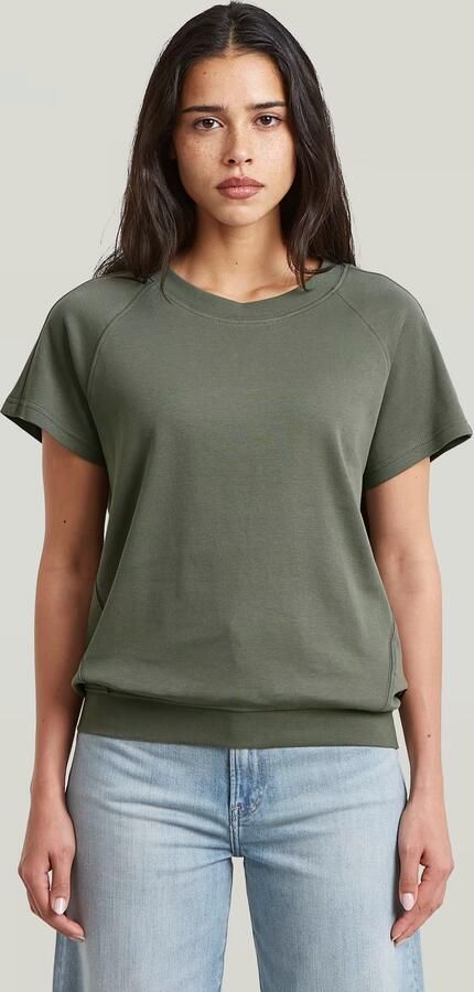 G-Star RAW Raglan T-Shirt Groen Dames