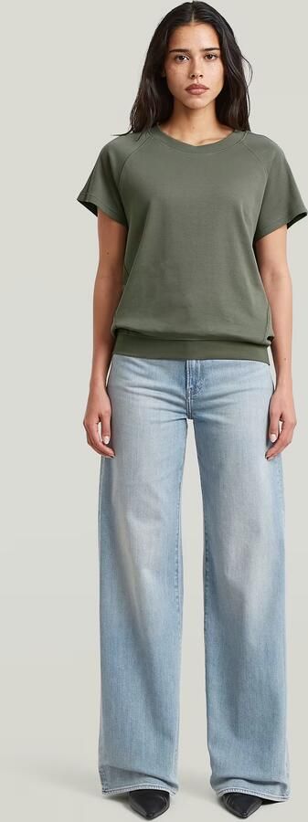 G-Star RAW Raglan T-Shirt Groen Dames - Foto 6