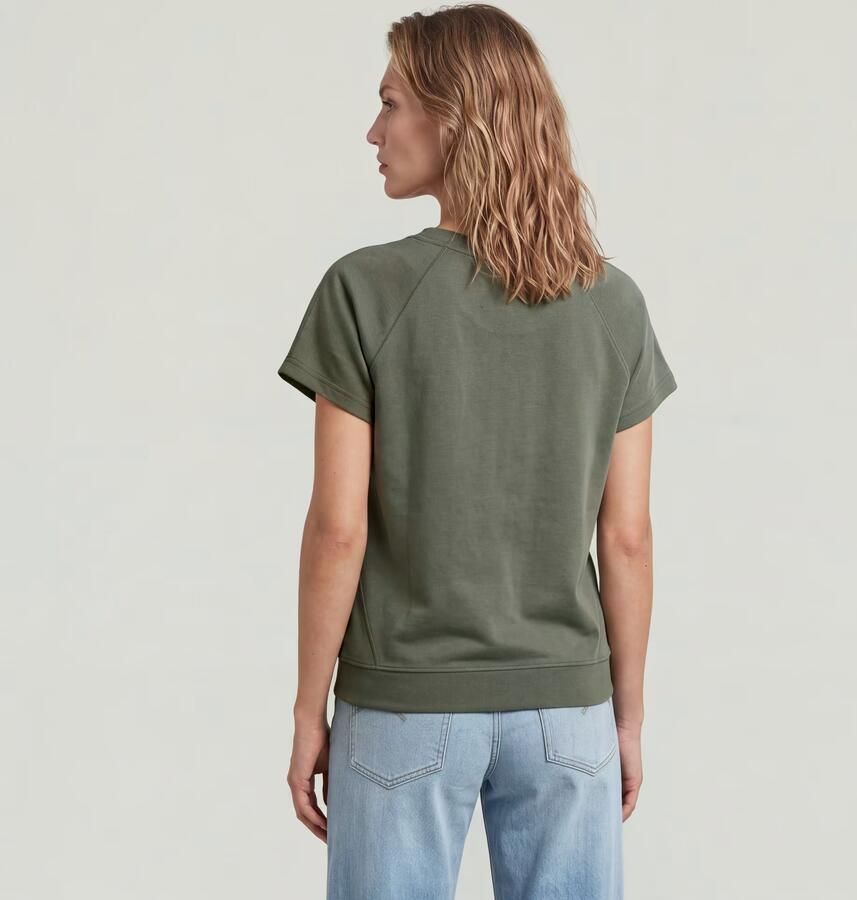 G-Star RAW Raglan T-Shirt Groen Dames - Foto 4