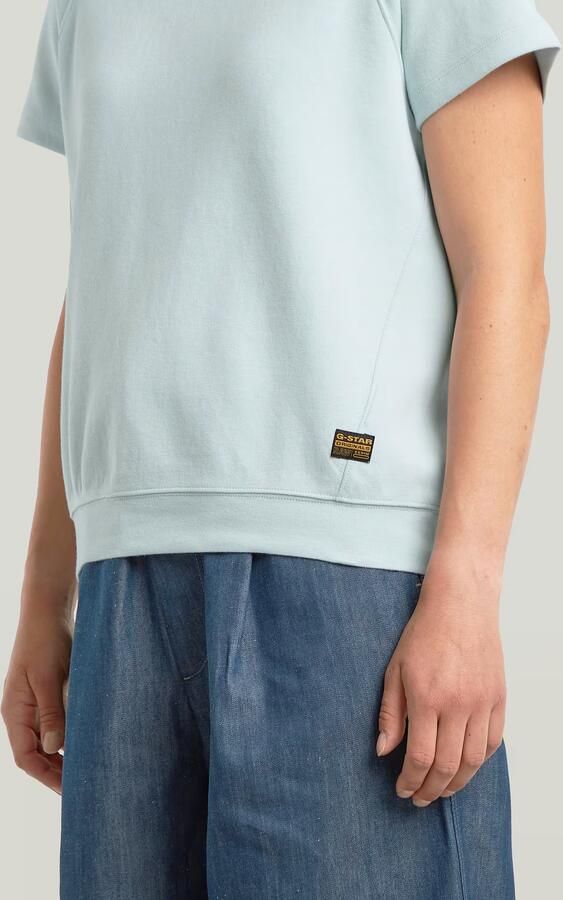 G-Star RAW Raglan T-shirt Lichtblauw Dames - Foto 3