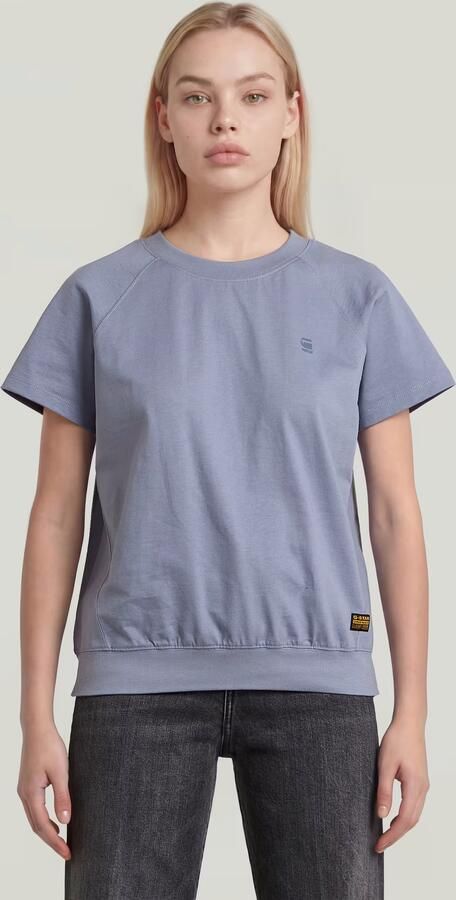 G-Star RAW Raglan T-Shirt Lichtblauw Dames - Foto 5