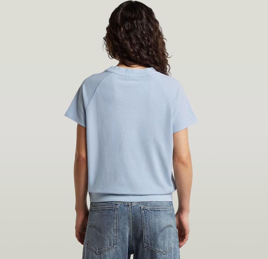 G-Star RAW Raglan T-Shirt Lichtblauw Dames - Foto 4