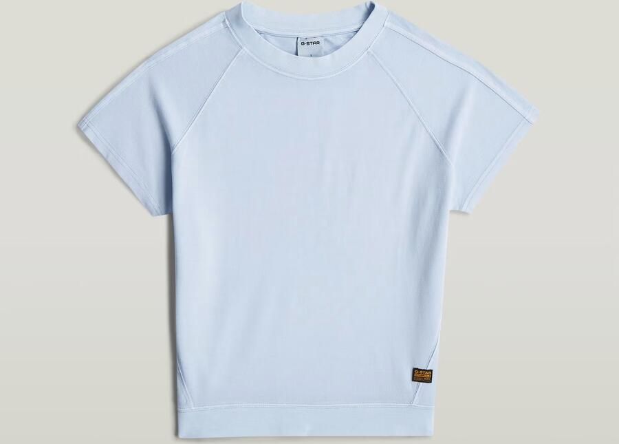 G-Star RAW Raglan T-Shirt Lichtblauw Dames - Foto 6