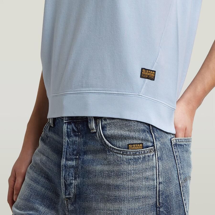 G-Star RAW Raglan T-Shirt Lichtblauw Dames - Foto 2