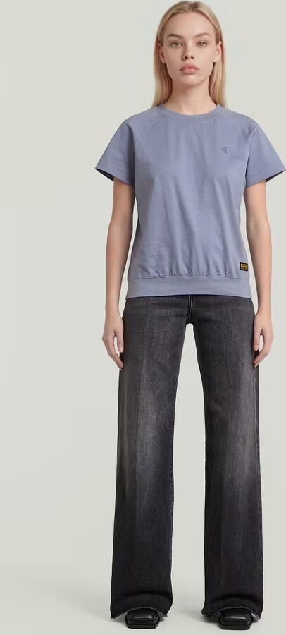 G-Star RAW Raglan T-Shirt Lichtblauw Dames - Foto 7