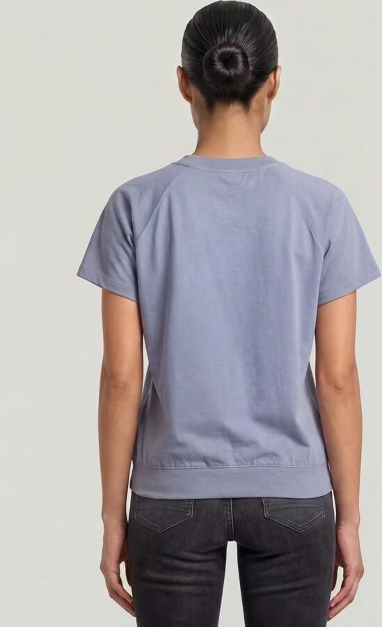 G-Star RAW Raglan T-Shirt Lichtblauw Dames - Foto 5