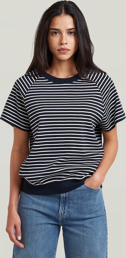 G-Star Raw Relaxed fit T-shirt van Katoenmix met Labelpatch - Foto 4