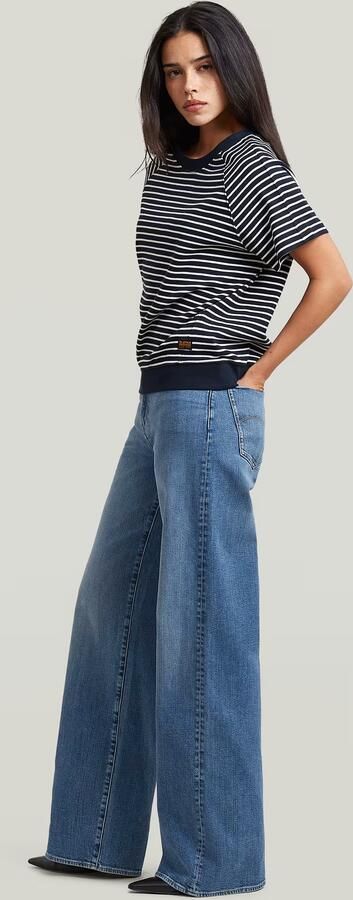 G-Star Raw Relaxed fit T-shirt van Katoenmix met Labelpatch - Foto 9