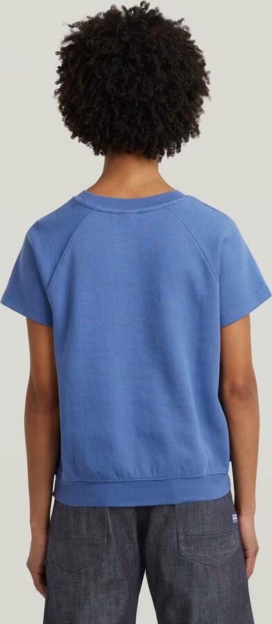 G-Star RAW Raglan T-shirt Midden blauw Dames - Foto 6