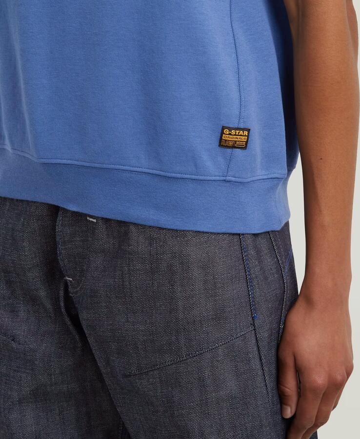 G-Star RAW Raglan T-shirt Midden blauw Dames - Foto 2