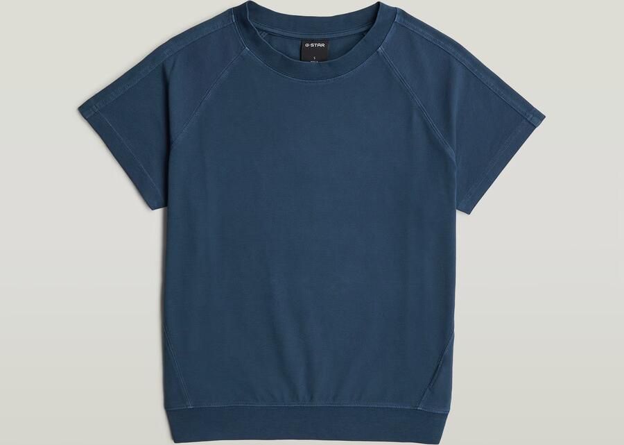 G-Star RAW Raglan T-Shirt Midden blauw Dames - Foto 3