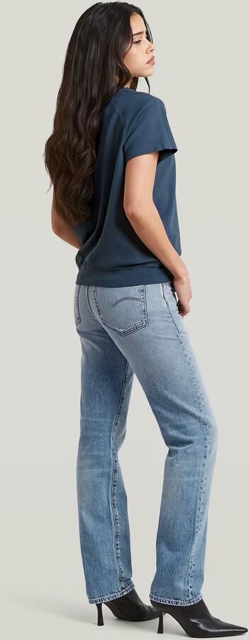 G-Star RAW Raglan T-Shirt Midden blauw Dames - Foto 6