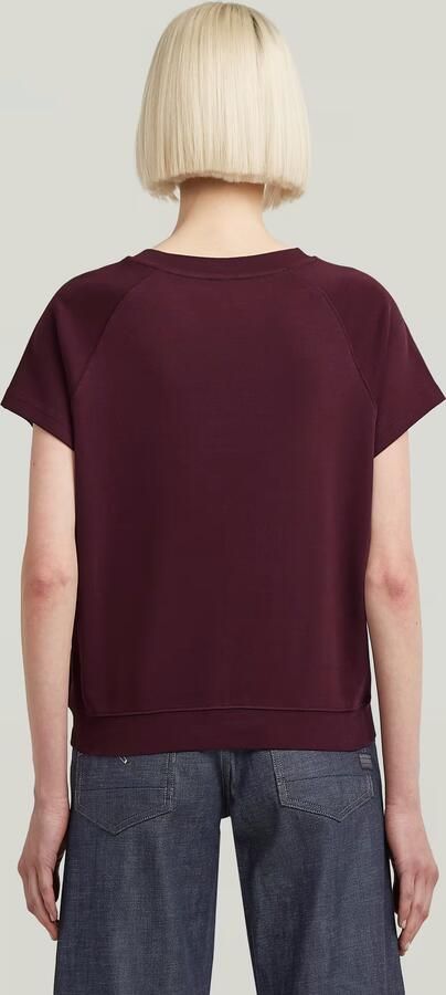 G-Star RAW Raglan T-shirt Rood Dames - Foto 8