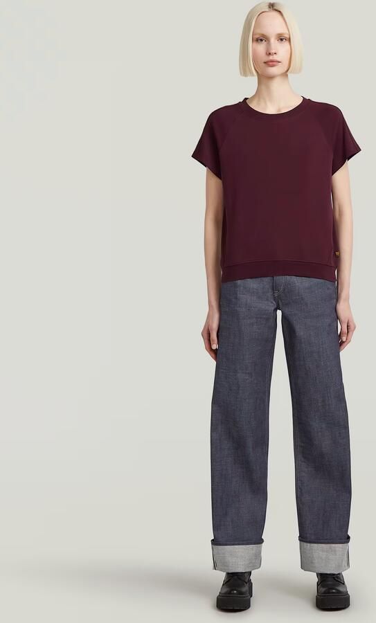 G-Star RAW Raglan T-shirt Rood Dames - Foto 7