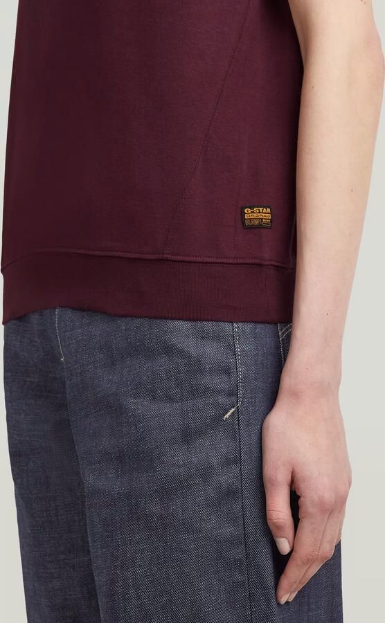 G-Star RAW Raglan T-shirt Rood Dames - Foto 6