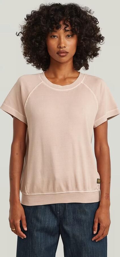 G-Star RAW Raglan T-shirt Roze Dames - Foto 5