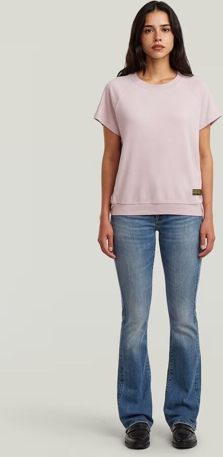 G-Star Raw Regular fit T-shirt met logopatch model 'Raglan' - Foto 11