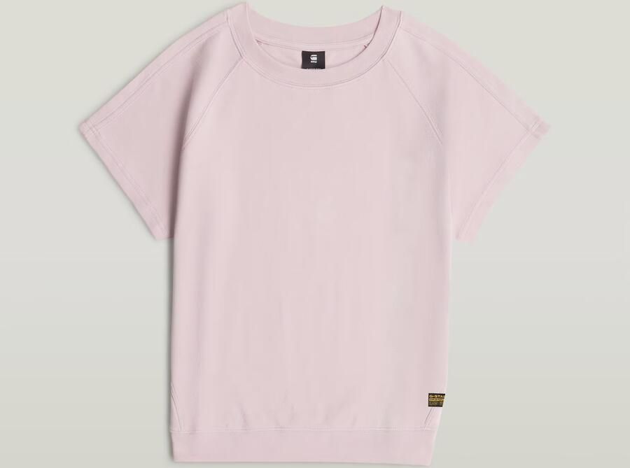 G-Star Raw Regular fit T-shirt met logopatch model 'Raglan' - Foto 7