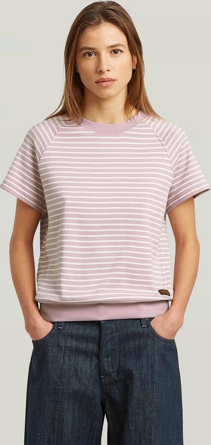 G-Star Raw Relaxed fit T-shirt van Katoenmix met Labelpatch - Foto 4