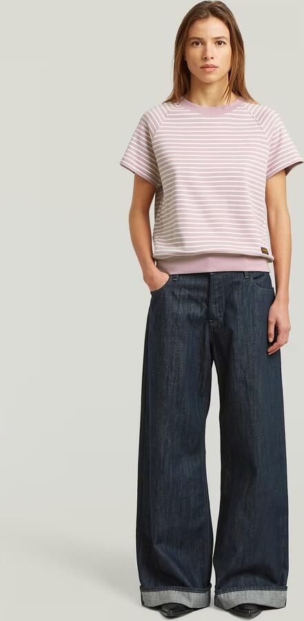 G-Star Raw Relaxed fit T-shirt van Katoenmix met Labelpatch - Foto 8