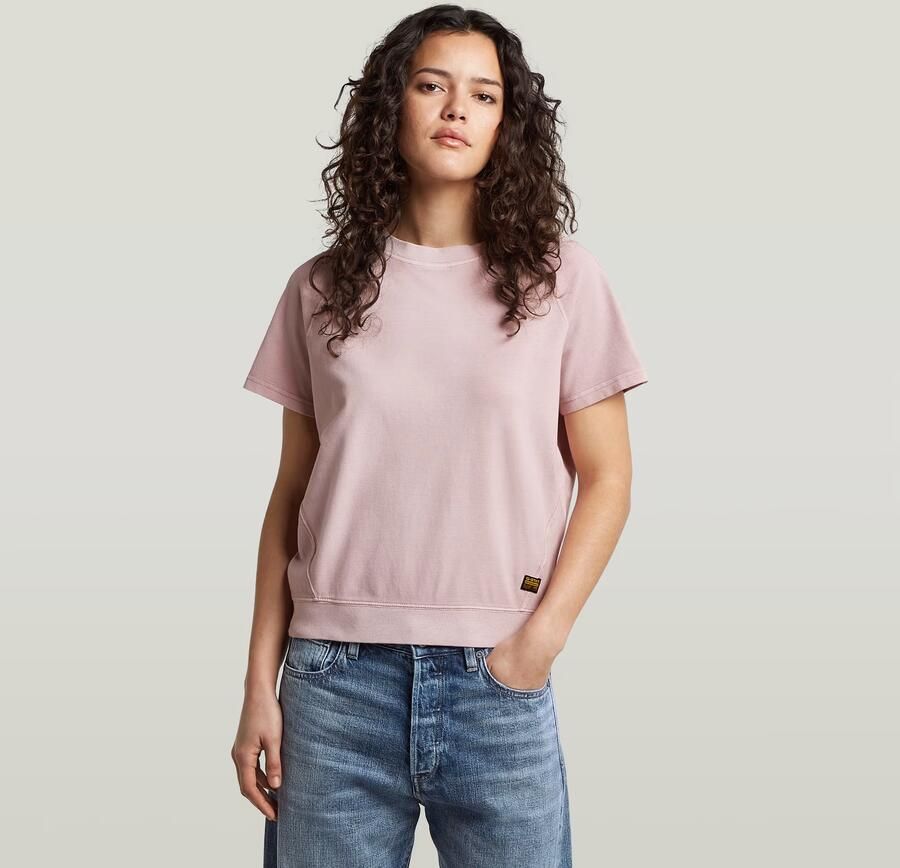 G-Star RAW Raglan T-Shirt Roze Dames