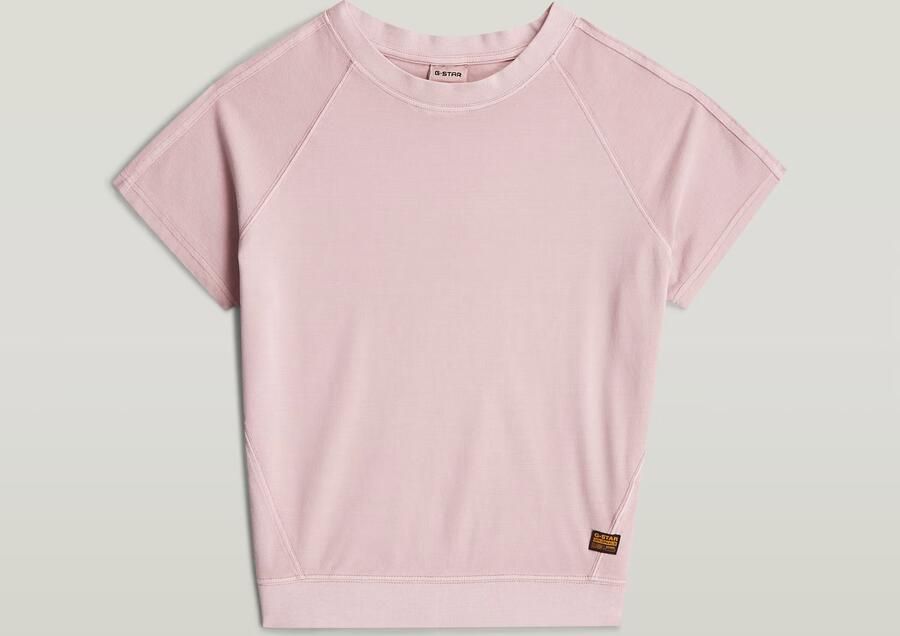 G-Star RAW Raglan T-Shirt Roze Dames - Foto 5
