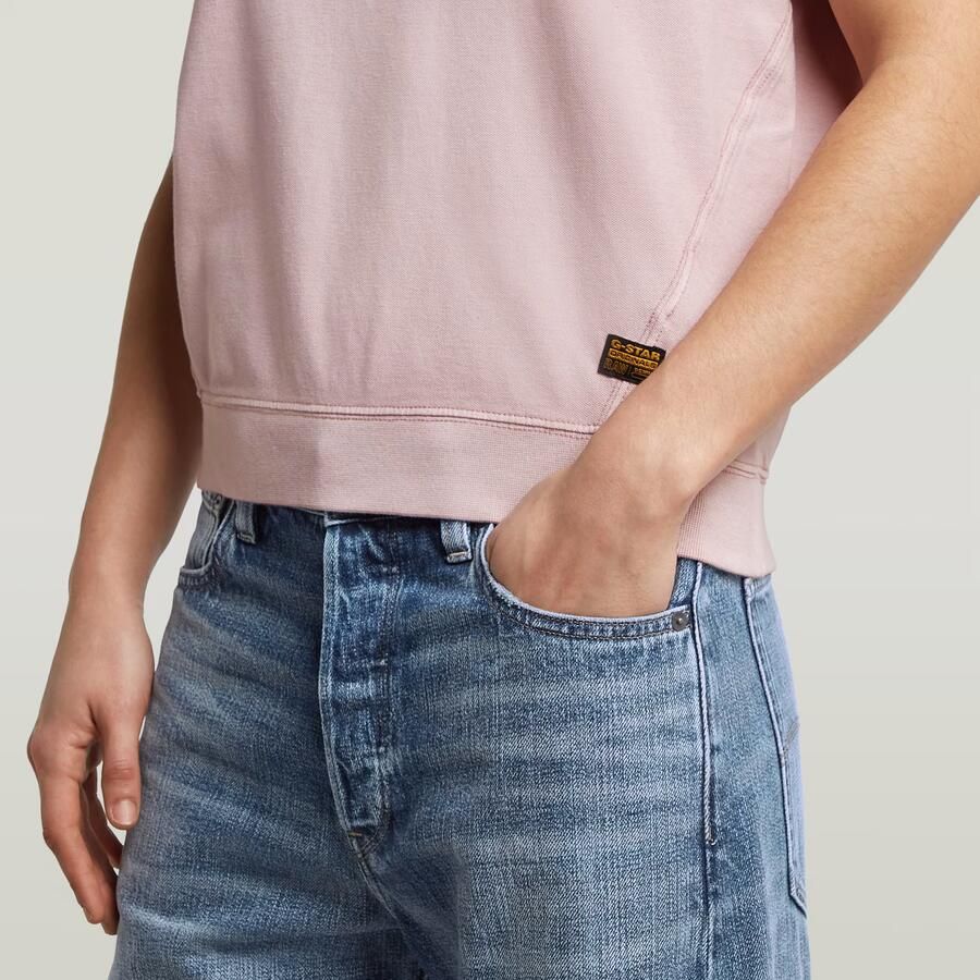 G-Star RAW Raglan T-Shirt Roze Dames - Foto 2