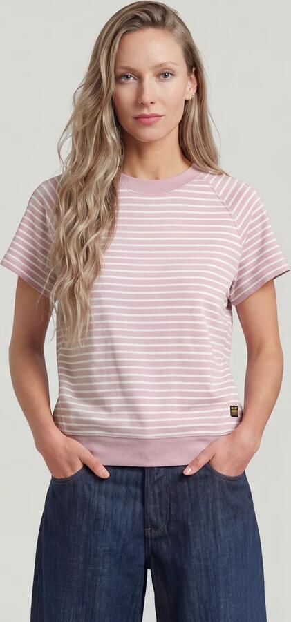 G-Star Raw Relaxed fit T-shirt van Katoenmix met Labelpatch - Foto 9