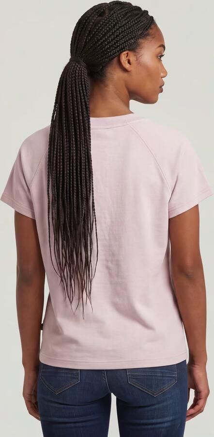 G-Star Raw Regular fit T-shirt met logopatch model 'Raglan' - Foto 14
