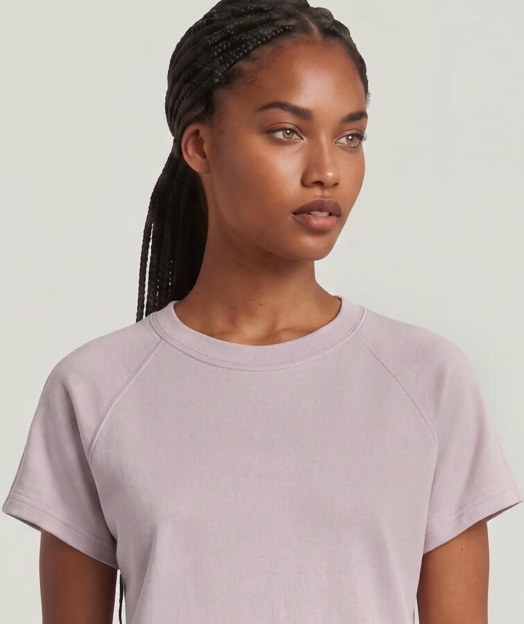 G-Star Raw Regular fit T-shirt met logopatch model 'Raglan' - Foto 6