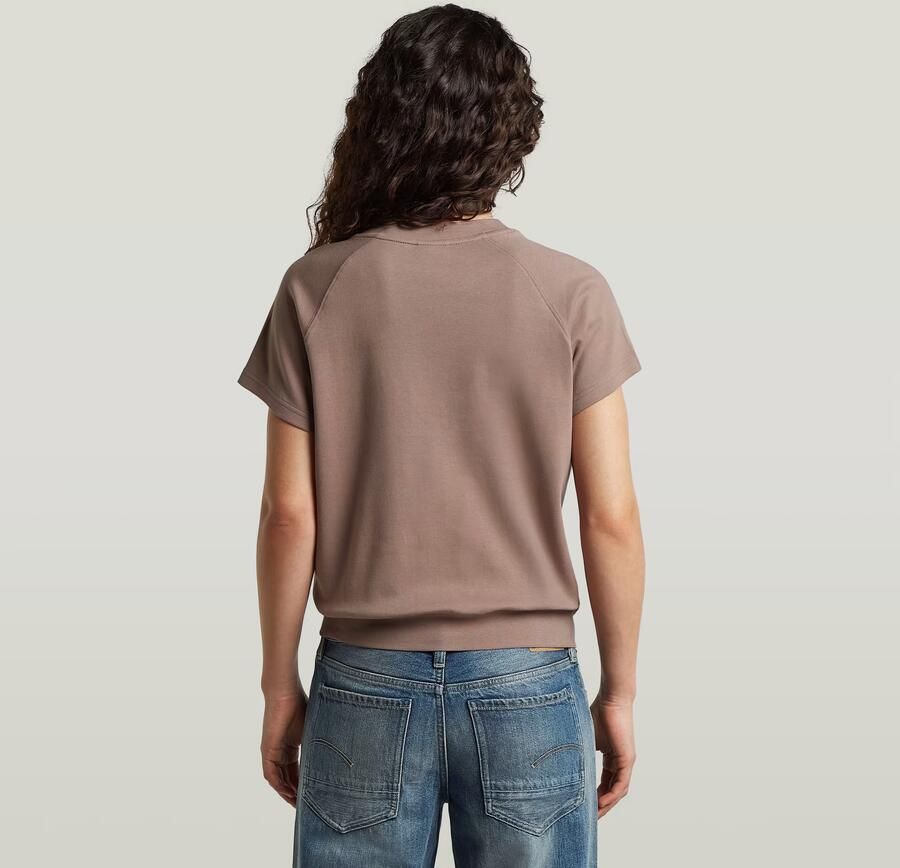 G-Star RAW Raglan T-Shirt Roze Dames - Foto 6