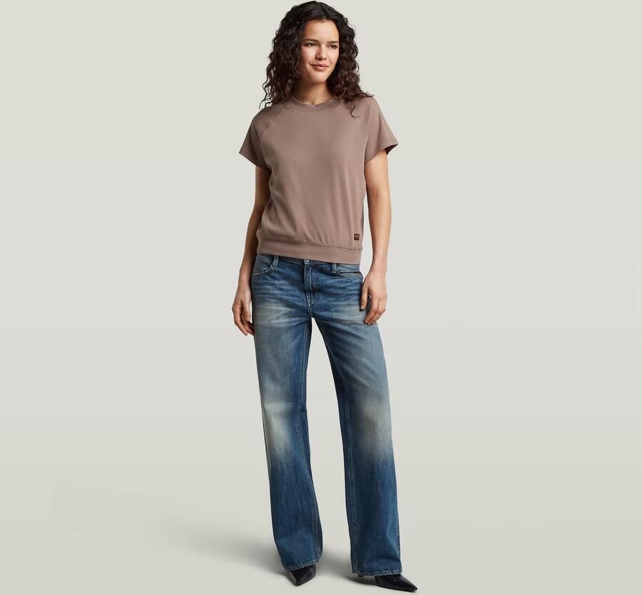 G-Star RAW Raglan T-Shirt Roze Dames - Foto 7