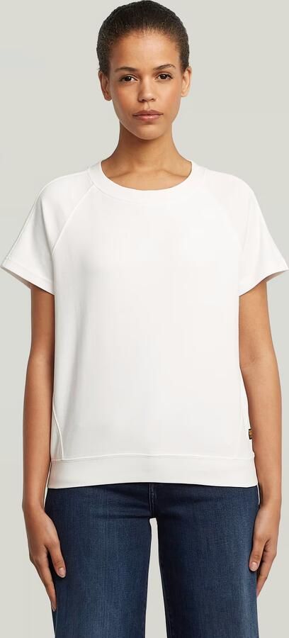 G-Star RAW Raglan T-shirt Wit Dames - Foto 7