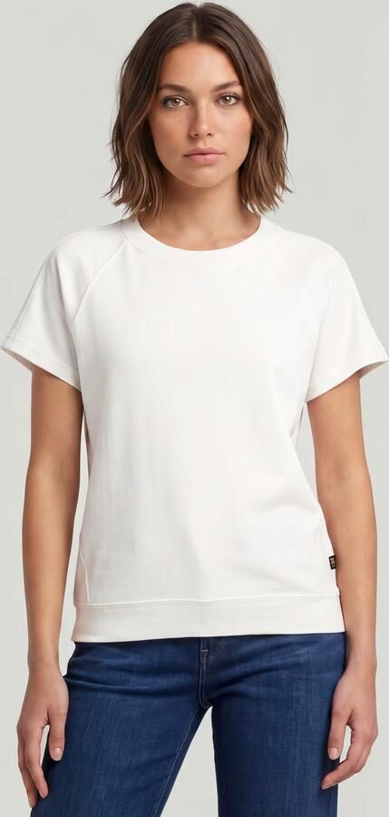 G-Star RAW Raglan T-shirt Wit Dames - Foto 8