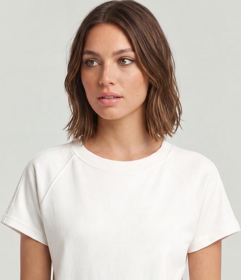 G-Star RAW Raglan T-shirt Wit Dames - Foto 6