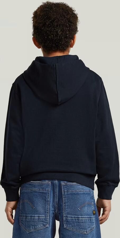G-Star RAW Rand Hoodie voor jongens Donkerblauw jongens - Foto 4