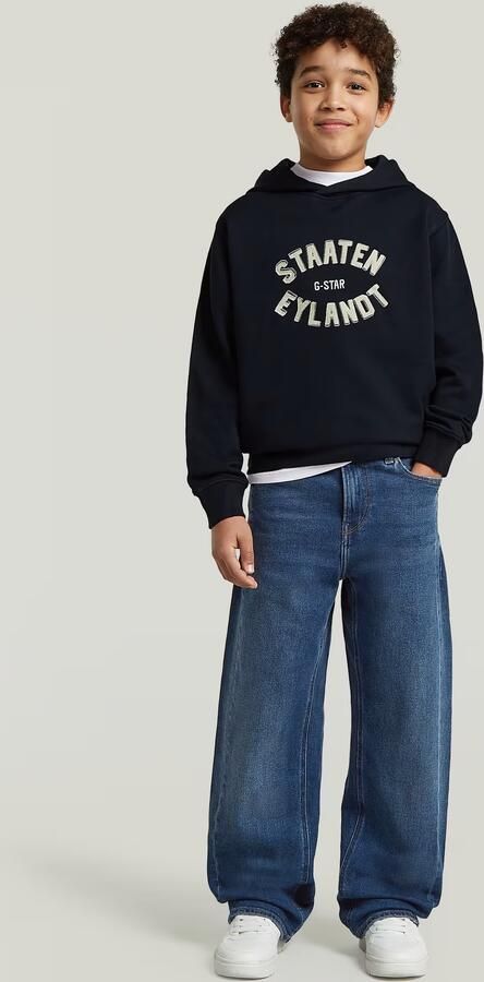 G-Star RAW Rand Hoodie voor jongens Donkerblauw jongens - Foto 5