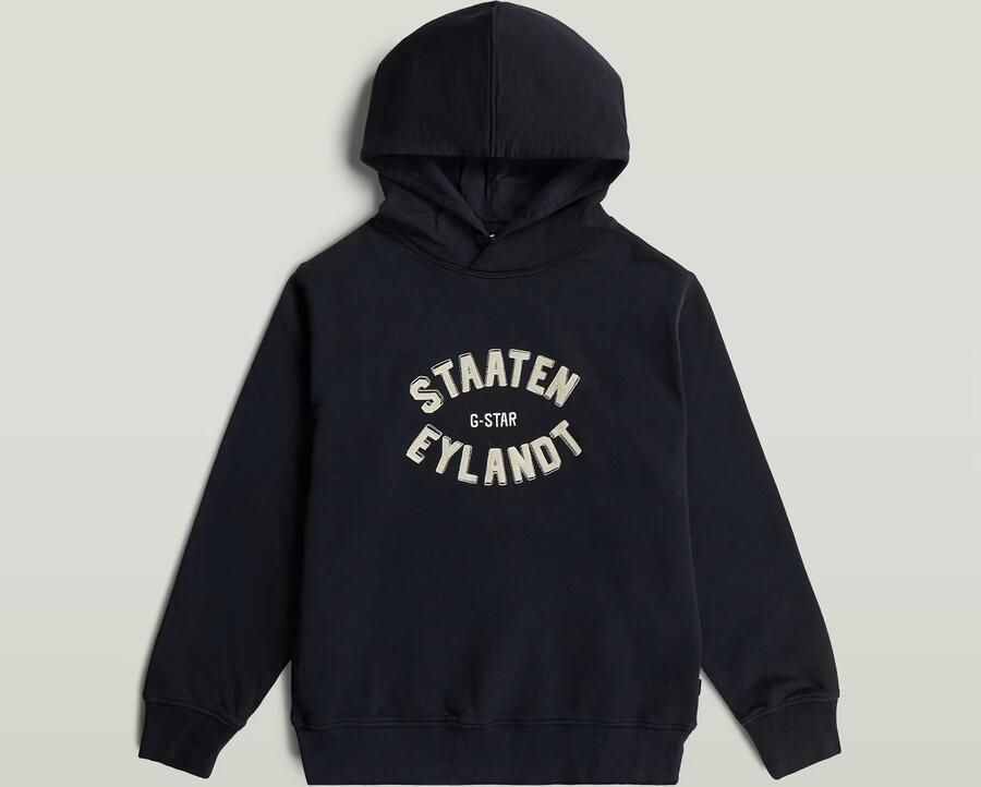 G-Star RAW Rand Hoodie voor jongens Donkerblauw jongens - Foto 3